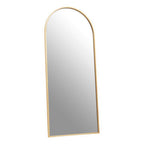 Gold Finish Wall Mirror | Descartes
