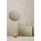 Gold Finish Wall Mirror | Descartes