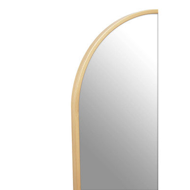 Gold Finish Wall Mirror | Descartes