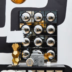 Black Decorative Wall Mirror | Telese