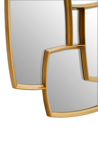 Terni Gold Finish Wall Mirror