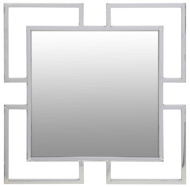 Silver Small Wall Mirror | Allure