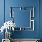 Silver Small Wall Mirror | Allure
