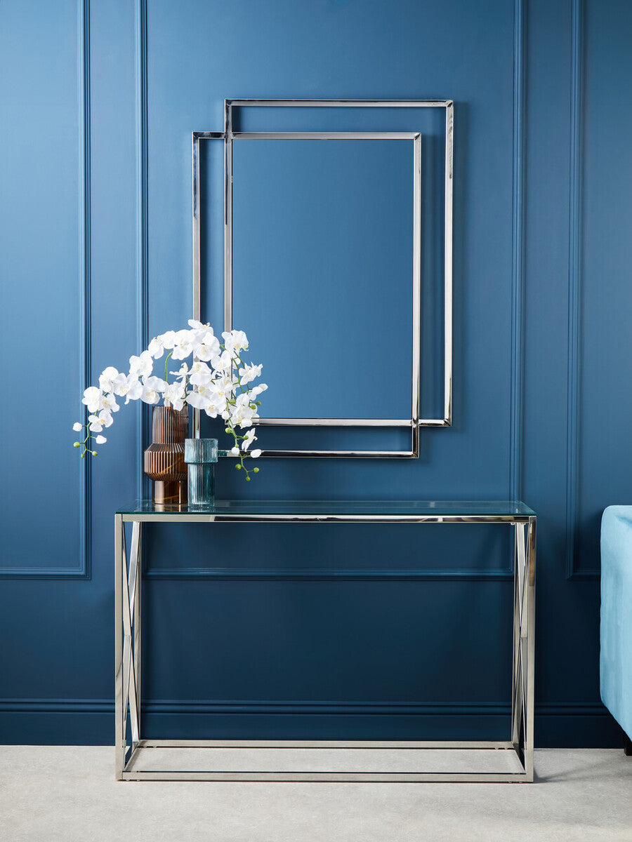 Silver Large Wall Mirror | Allure