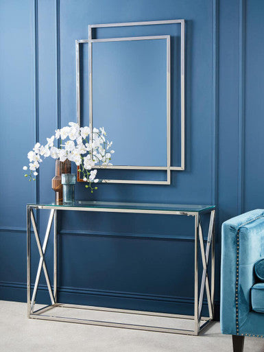 Silver Large Wall Mirror | Allure