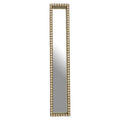 Tall Black Wall Mirror with Shell Inlay | Palu