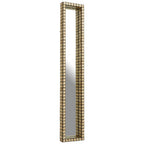 Tall Black Wall Mirror with Shell Inlay | Palu