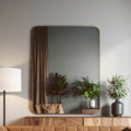 Gold Wall Mirror | Ella