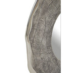 Large Oak Effect Silver Wall Mirror | Silva
