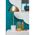 White Finish Mango Wood Wall Mirror | Saras