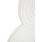 White Finish Mango Wood Wall Mirror | Saras