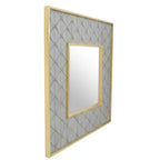Mango Wood Square Wall Mirror | Siro