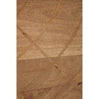 Mango Wood Square Wall Mirror | Sona