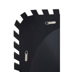 Jade Silver Rectangular Sunburst Wall Mirror