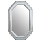 Silver Octagon Wall Mirror | Josie