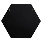 Silver Hexagon Wall Mirror | Josie