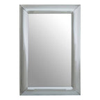Silver Rectangle Wall Mirror | Josie