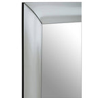 Silver Rectangle Wall Mirror | Josie