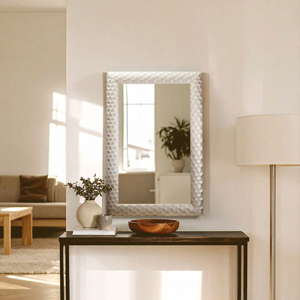 Wall Mirror with Silver Frame | Ludlow