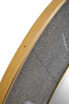 Grey Shagreen Effect Wall Mirror | Deruta