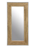 Natural Wood Rectangular Wall Mirror | Kerala