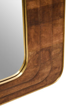 Mango Wood Carved Wall Mirror | Sangar