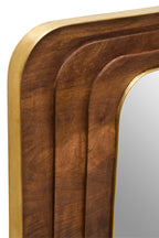 Mango Wood Carved Wall Mirror | Sangar