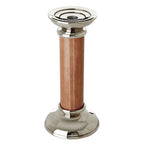 Genuine Tan Leather Large Candle Holder | Churchill