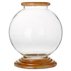 Hurricane Large Glass Candle Holder | Hampstead
