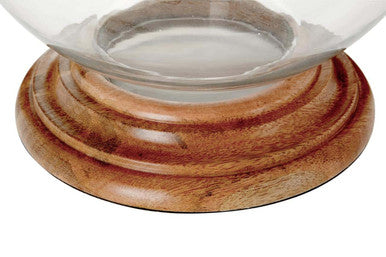 Hurricane Large Glass Candle Holder | Hampstead