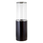 Medium Mango Wood Hurricane Candle Holder | Hampstead