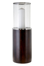 Large Mango Wood Hurricane Candle Holder | Hampstead