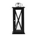 Large Black Criss Cross Lantern | Hampstead