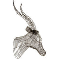Black Wire Antelope Head | Zania