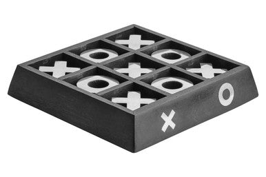 Black Acacia Wood Noughts and Crosses | Churchill Games