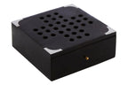 Black Sheesham Wood Solitaire Games Box | Churchill Games