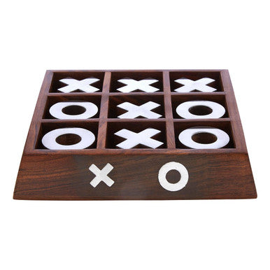 Sheesham Wood Noughts and Crosses | Churchill Games