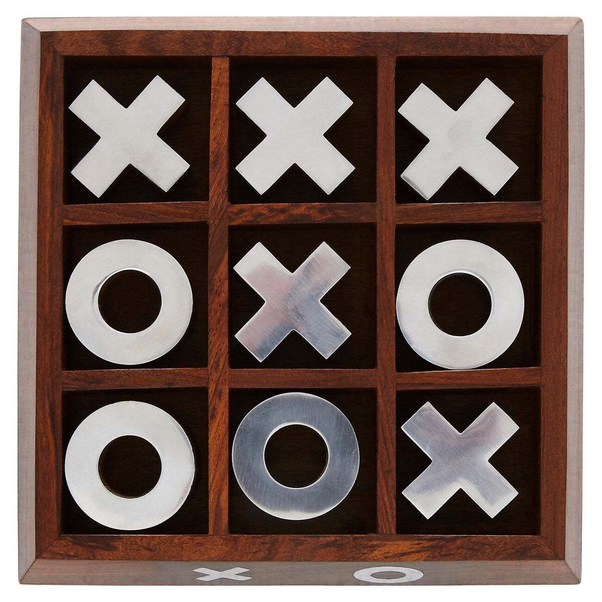 Sheesham Wood Noughts and Crosses | Churchill Games
