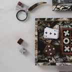 Sheesham Wood Noughts and Crosses | Churchill Games