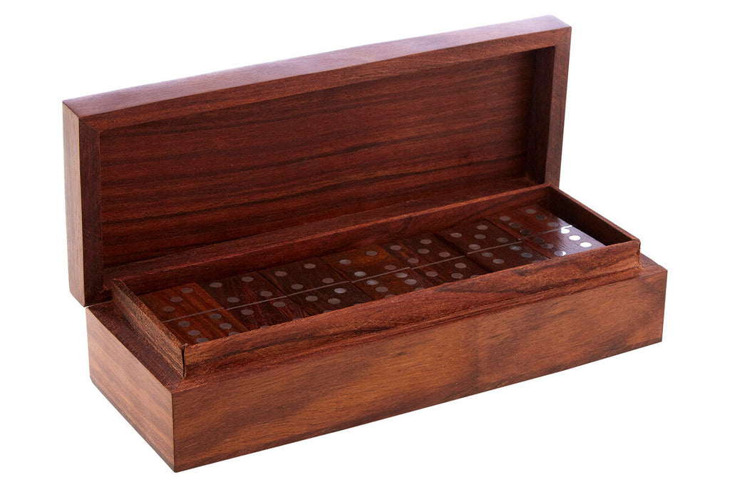 Sheesham Wood Domino Set | Churchill Games