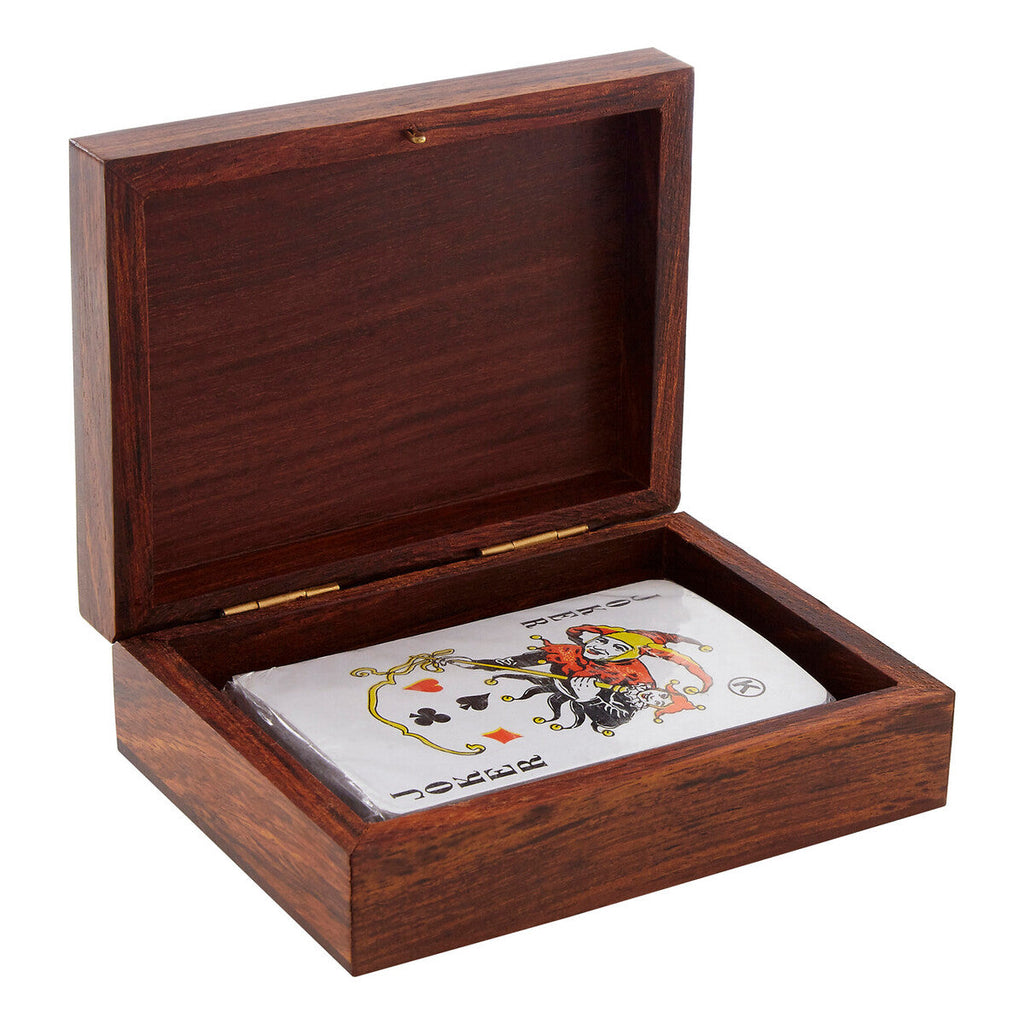 Sheesham Wood Playing Card Box | Churchill Games