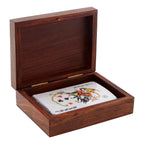 Sheesham Wood Playing Card Box | Churchill Games