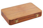 Churchill Games Brown Wood Backgammon Game