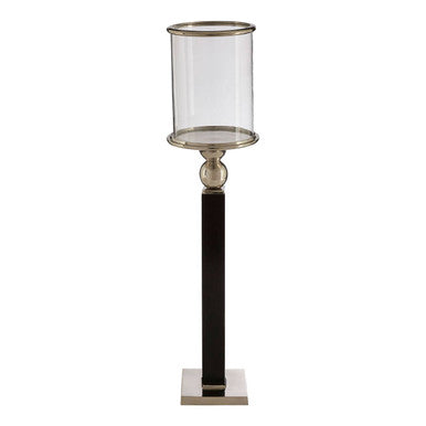 Large Black Candle Holder | Kensington Townhouse