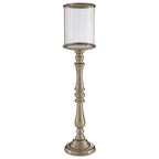 Small Nickel Candle Holder | Kensington Townhouse
