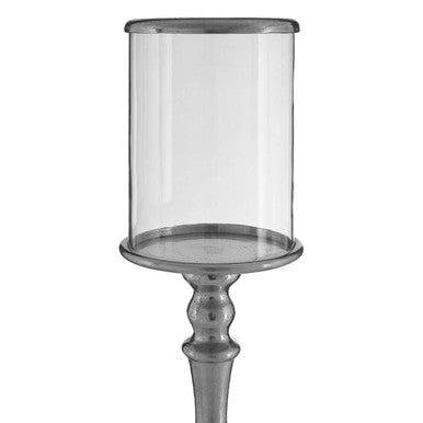 Small Nickel Candle Holder | Kensington Townhouse
