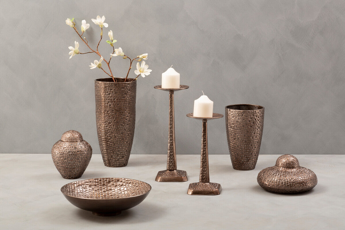 Pewter Small Pewter Vase | Arya