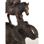 Stacking Animals Sculpture | Boho