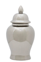 Small Ceramic Silver Jar | Kensington Townhouse