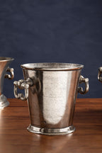 Antique Silver Wine Cooler | Rustic